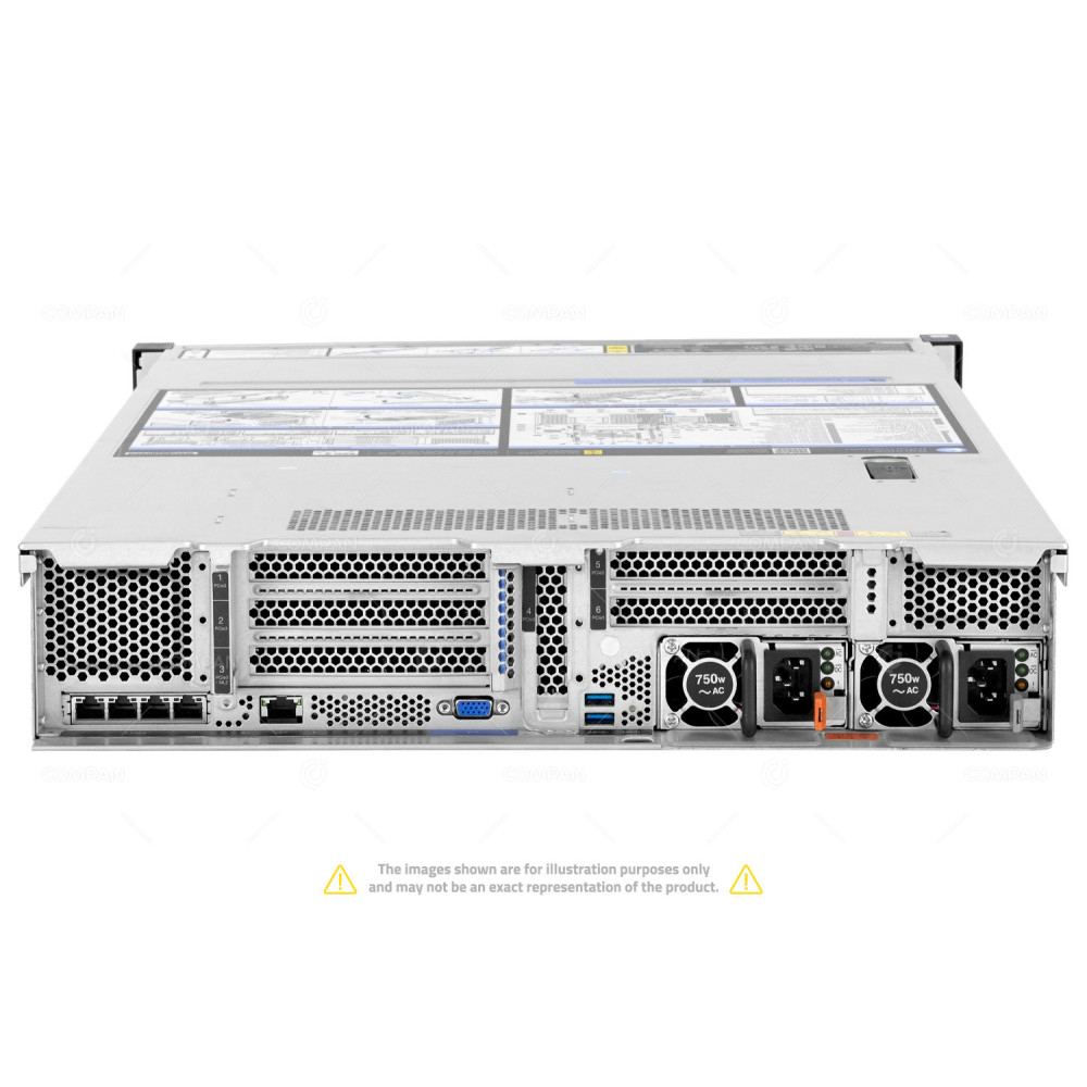 LENOVO ThinkSystem SR650 8LFF 2x Xeon Gold 6254 512 GB RAM Rails